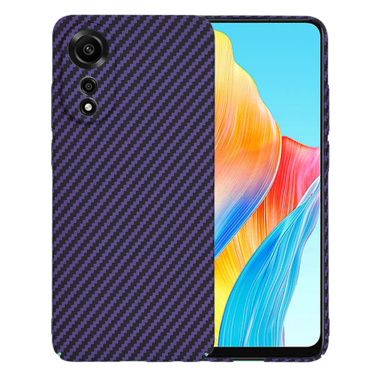 Hoes voor Oppo A78 4G, Techsuit, Carbonite FiberShell, Paars
