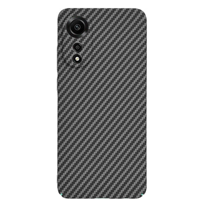 Hoesje voor Oppo A78 4G, Techsuit, Carbonite FiberShell, Zwart
