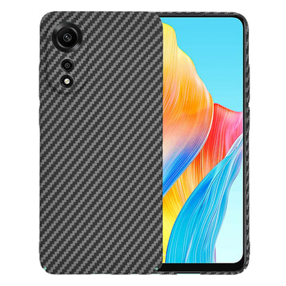Hoesje voor Oppo A78 4G, Techsuit, Carbonite FiberShell, Zwart