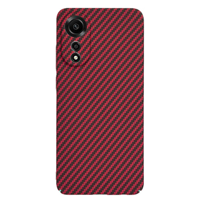 Hoes voor Oppo A78 4G, Techsuit, Carbonite FiberShell, Rood