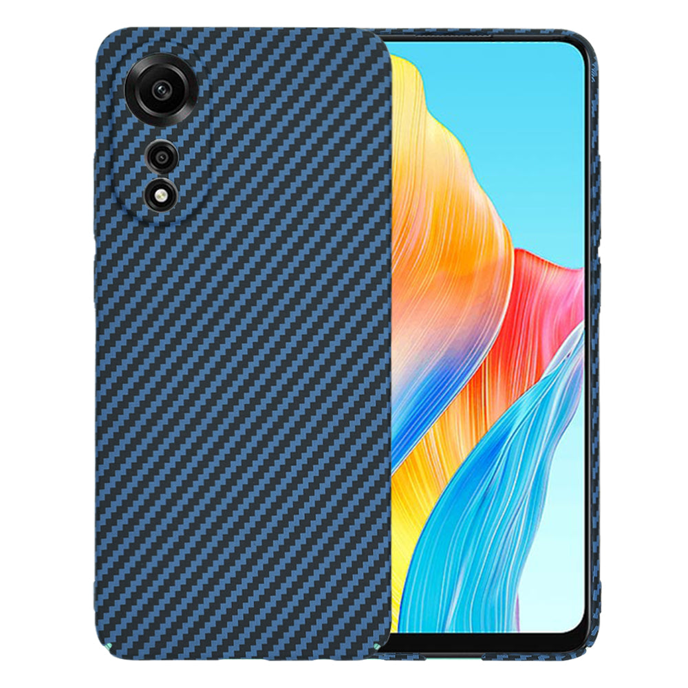 Hoesje voor Oppo A78 4G, Techsuit, Carbonite FiberShell, Turkoois