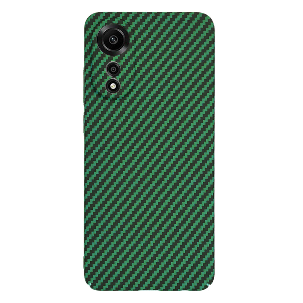 Hoes voor Oppo A78 4G, Techsuit, Carbonite FiberShell, Groen