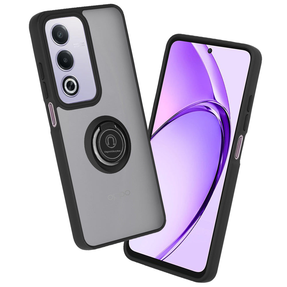 Hoes voor Oppo A80, Techsuit, Glinth, Zwart