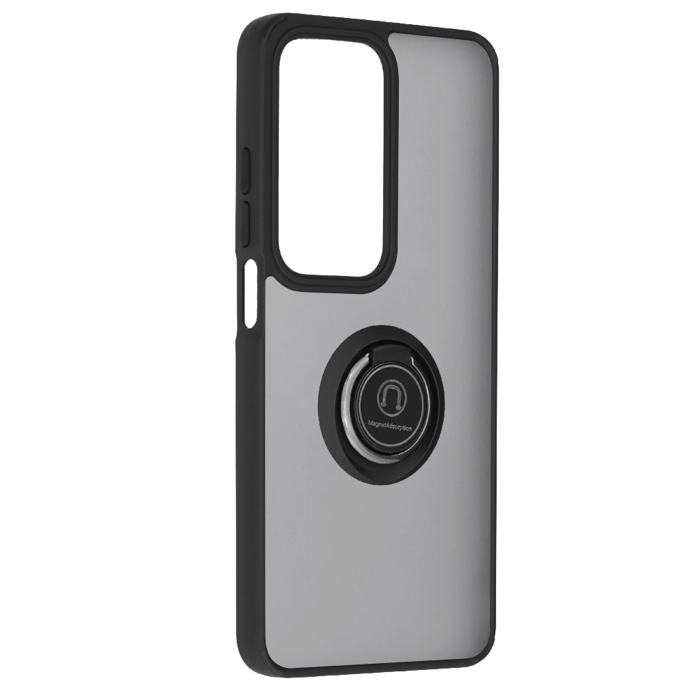 Hoes voor Oppo A80, Techsuit, Glinth, Zwart