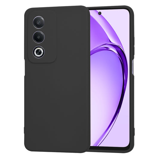 Hoes voor Oppo A80, Techsuit, SoftFlex, Zwart