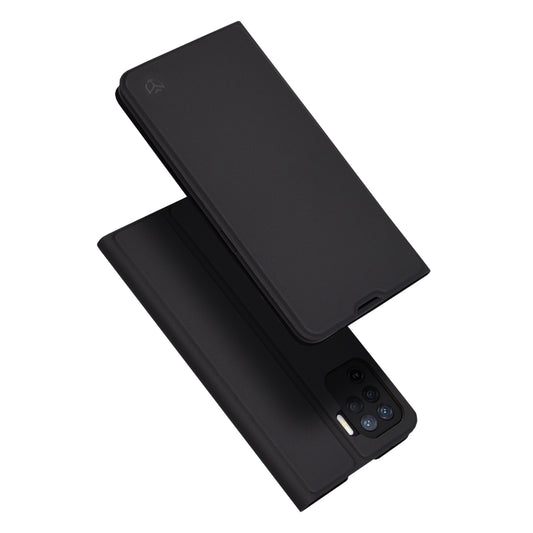 Hoes voor Oppo A94 / Reno5 Lite, Techsuit, Magskin Book, Zwart