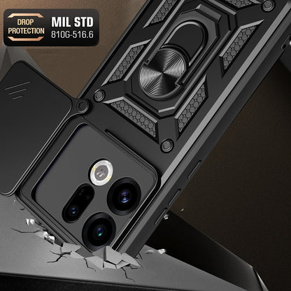 Hoes voor Oppo Find X9, Techsuit, CamShield, Zwart