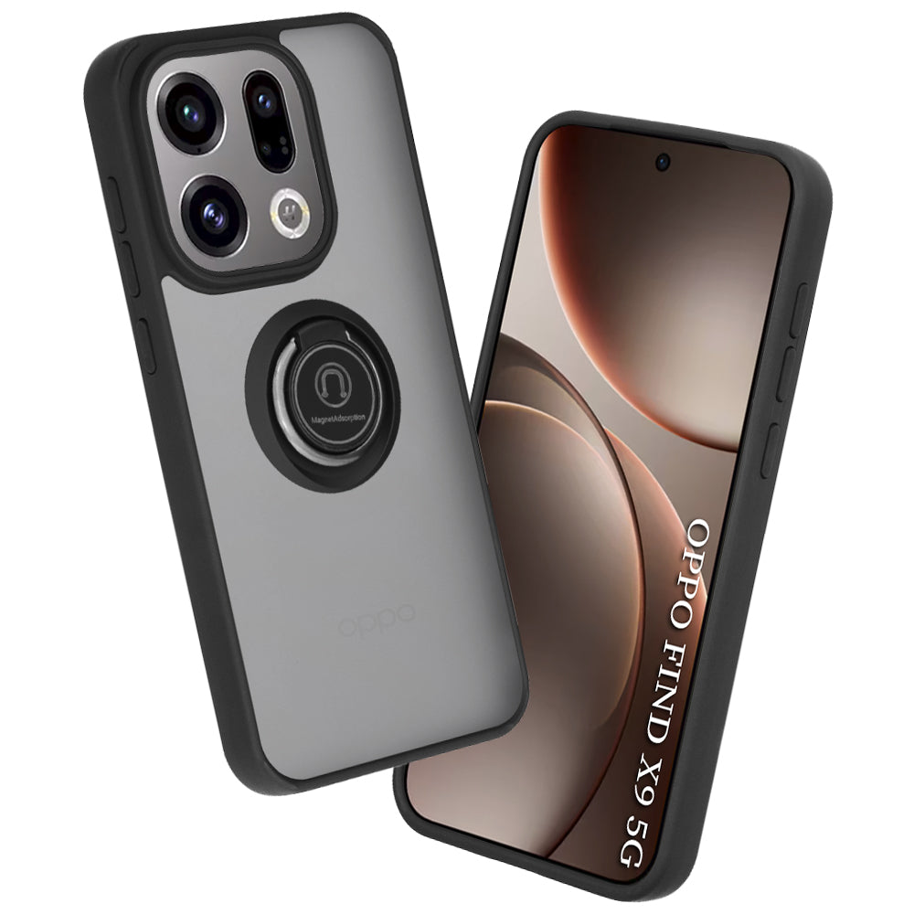 Hoes voor Oppo Find X9, Techsuit, Glinth, Zwart