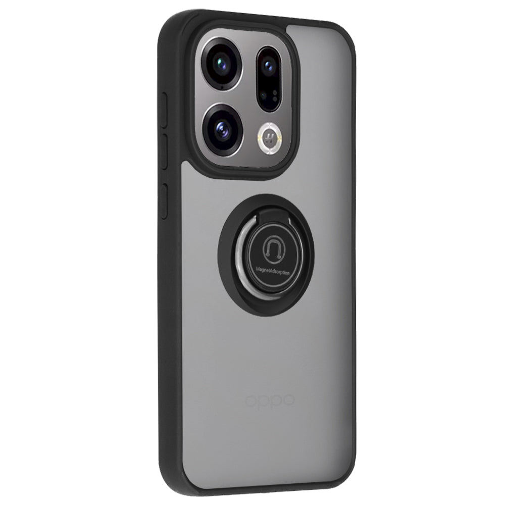 Hoes voor Oppo Find X9, Techsuit, Glinth, Zwart