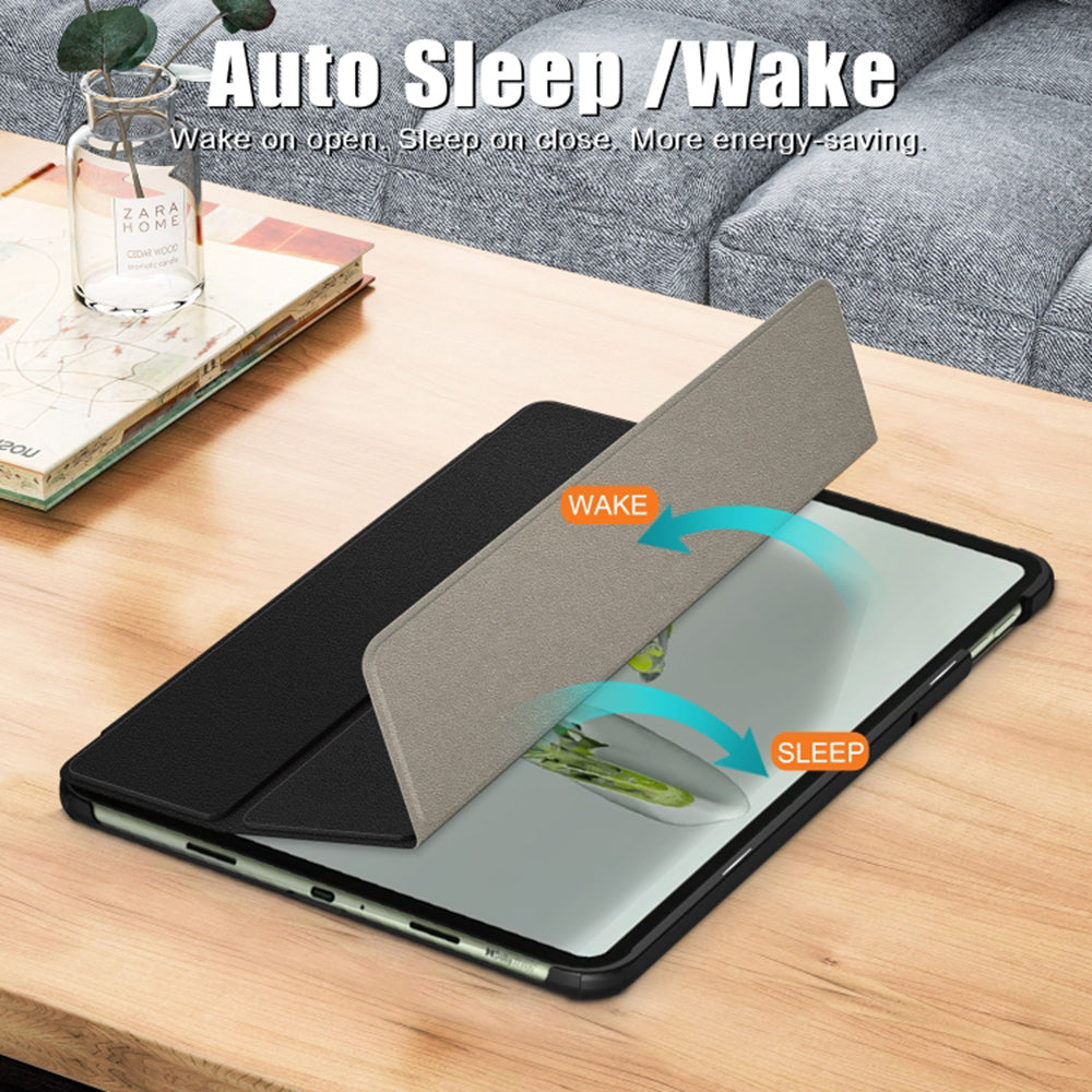Hoes voor Oppo Pad Air2 / Pad Neo / Pad Go, Techsuit, FoldPro, Zwart