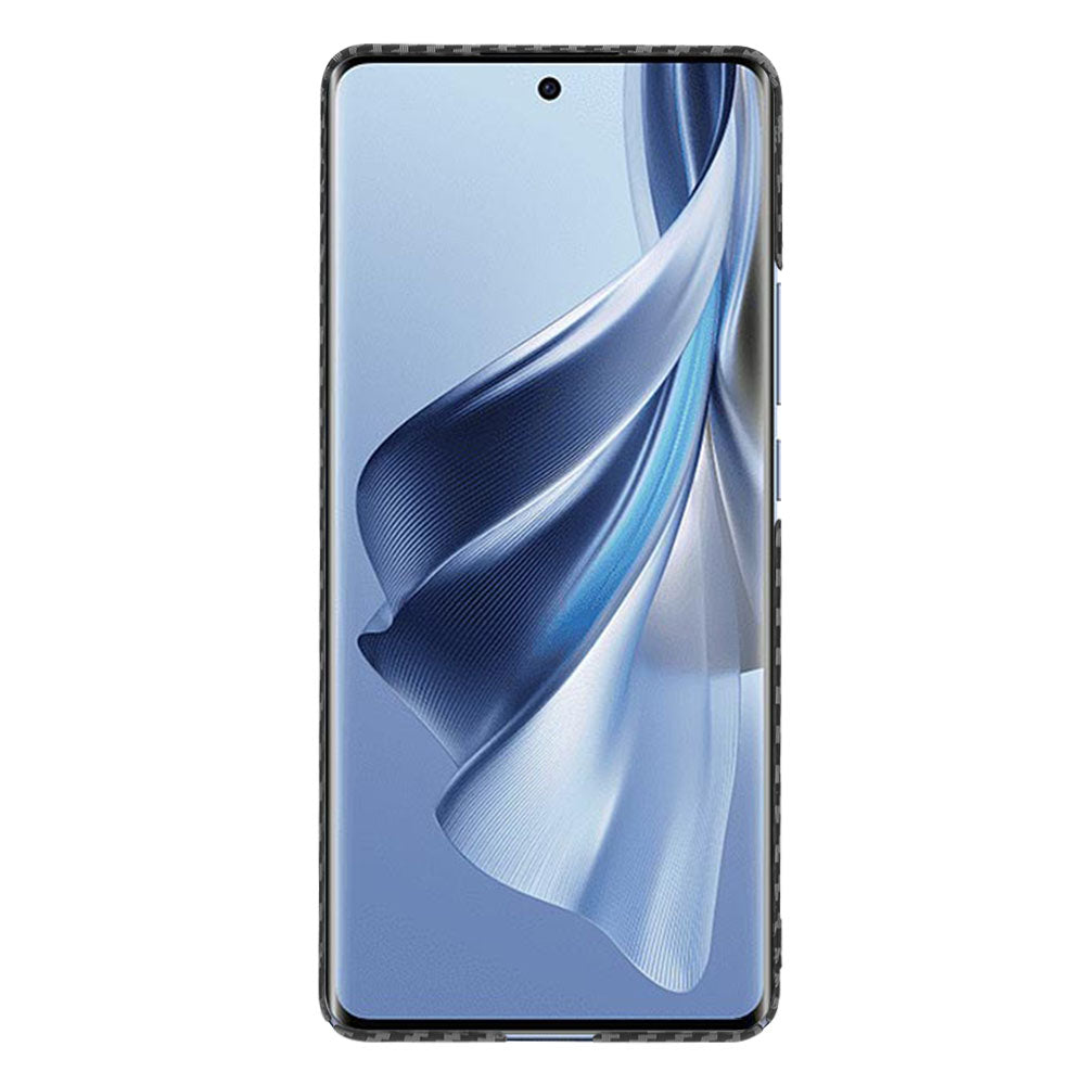 Case for Oppo Reno10 / Reno10 Pro, Techsuit, Carbonite FiberShell, Black