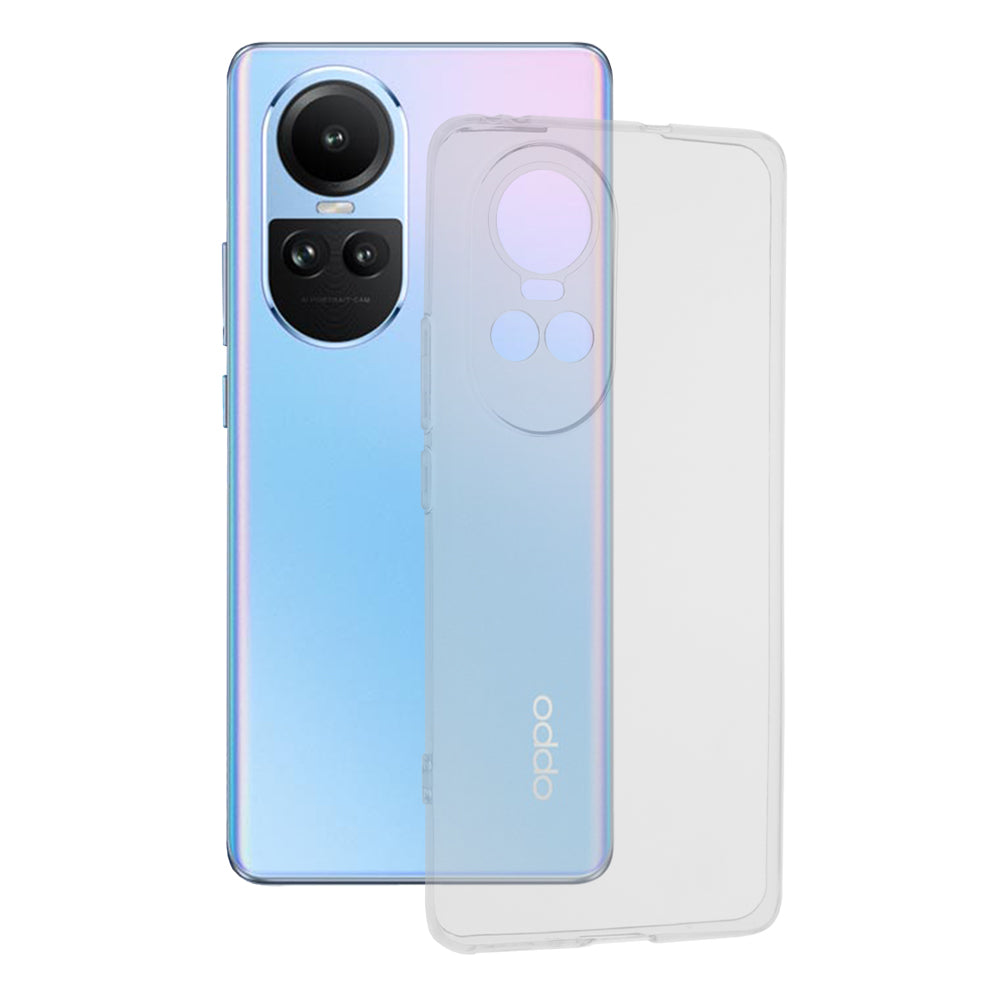 Hoes voor Oppo Reno10 / Reno10 Pro, Techsuit, Clear, Transparant