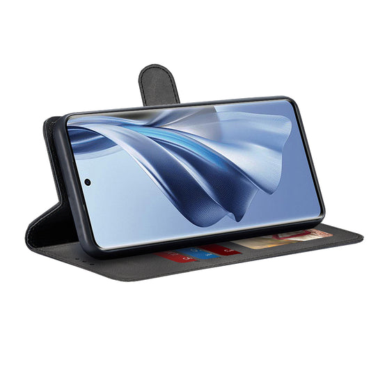 Hoes voor Oppo Reno10 / Reno10 Pro, Techsuit, Diary Book, Zwart