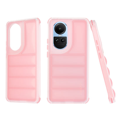 Hoes voor Oppo Reno10 / Reno10 Pro, Techsuit, Wave Shield, Roze