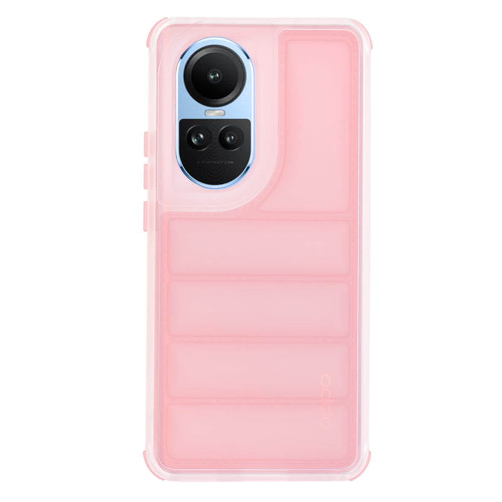 Hoes voor Oppo Reno10 / Reno10 Pro, Techsuit, Wave Shield, Roze