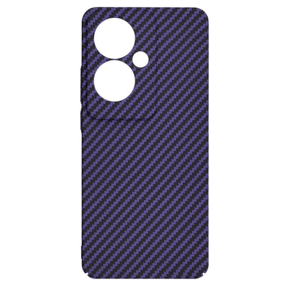 Hoes voor Oppo Reno11 F, Techsuit, Carbonite FiberShell, Paars