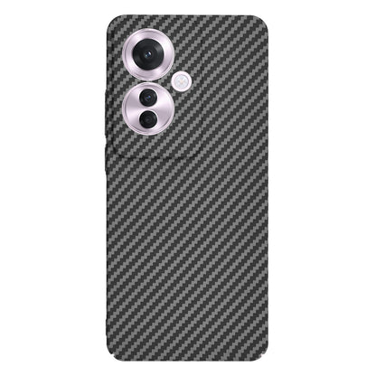 Hoesje voor Oppo Reno11 F, Techsuit, Carbonite FiberShell, Zwart