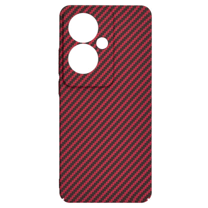 Hoes voor Oppo Reno11 F, Techsuit, Carbonite FiberShell, Rood