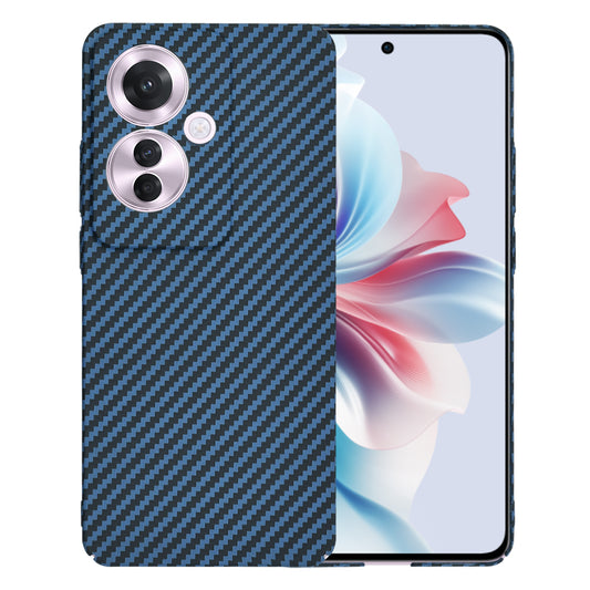 Hoes voor Oppo Reno11 F, Techsuit, Carbonite FiberShell, Turkoois