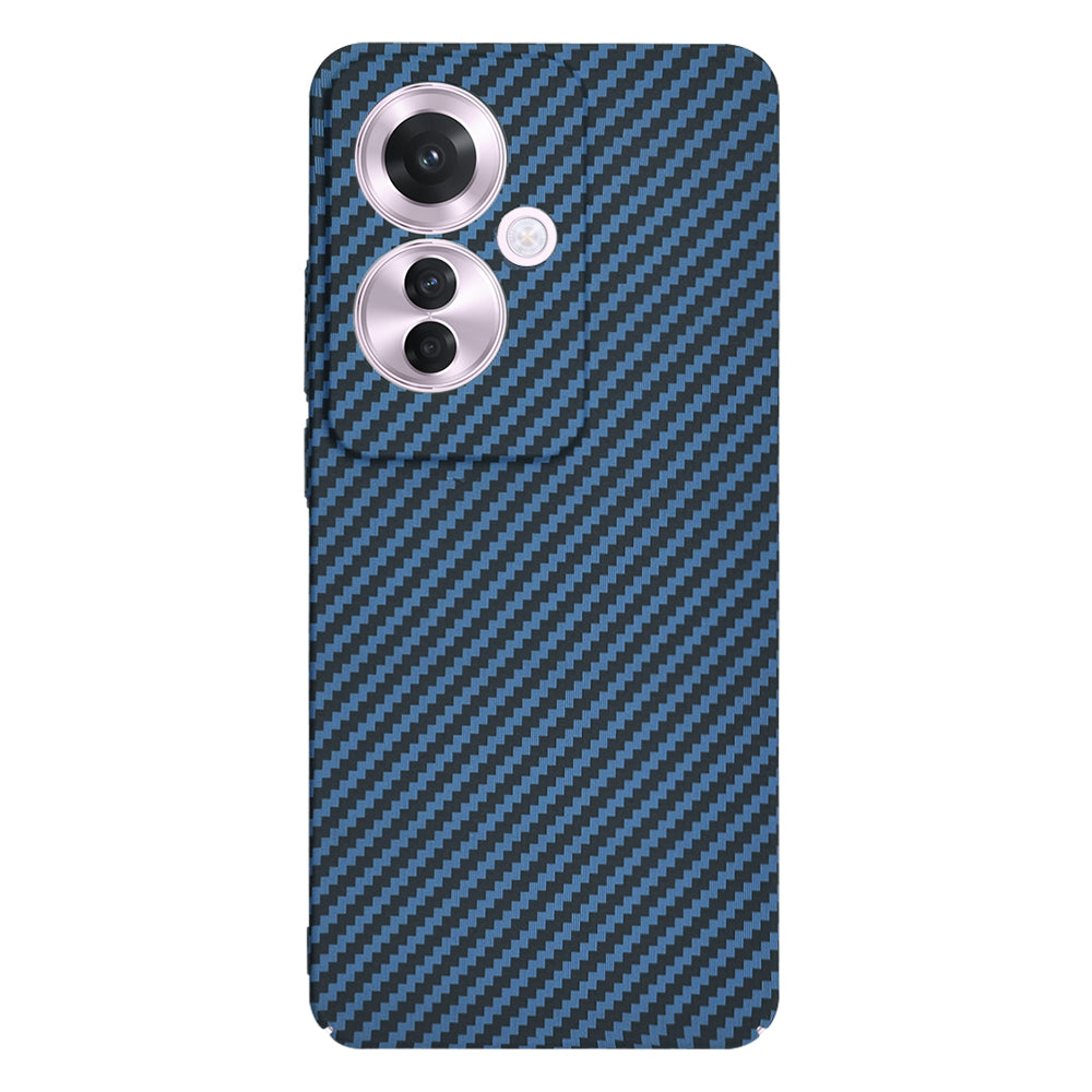 Hoes voor Oppo Reno11 F, Techsuit, Carbonite FiberShell, Turkoois