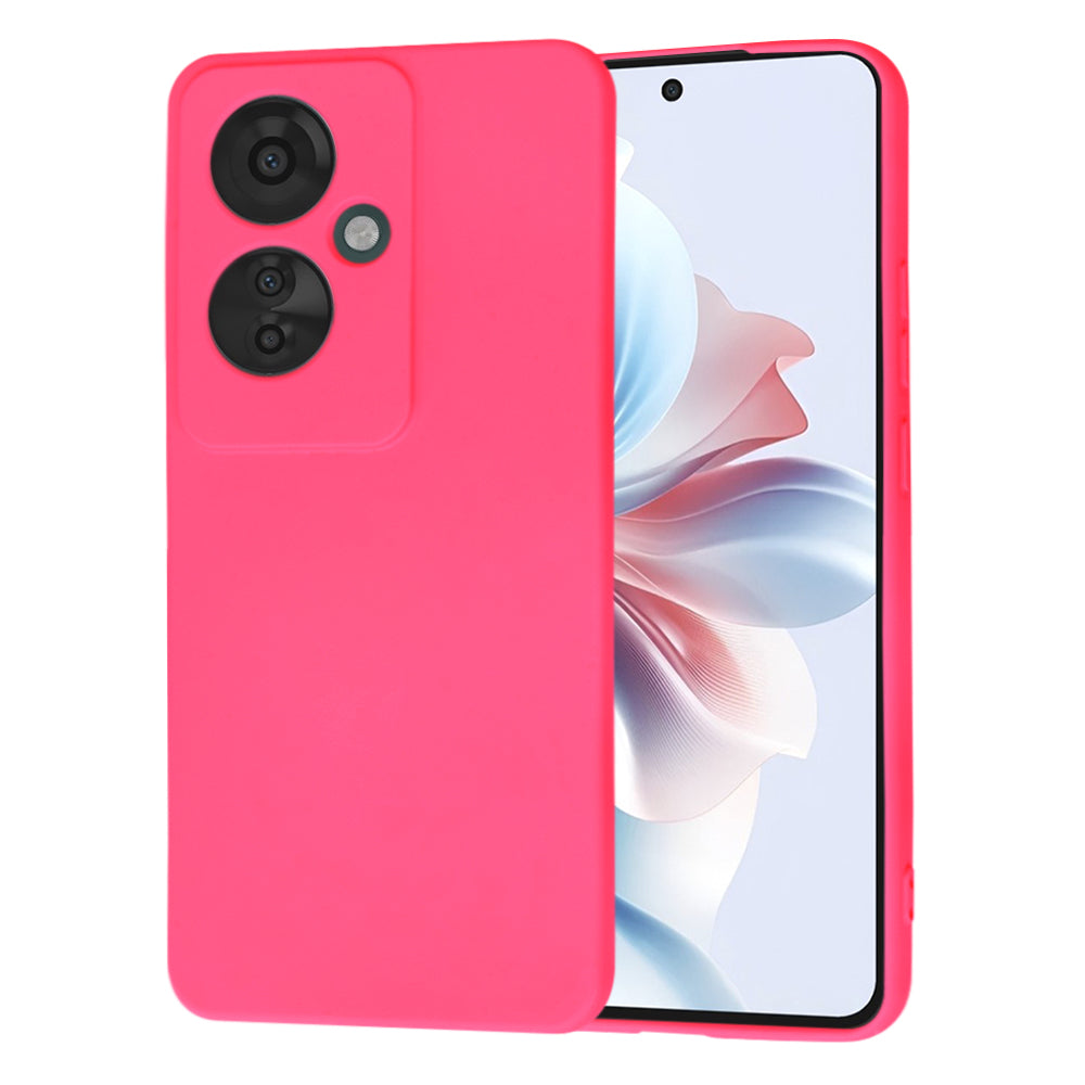 Hoesje voor Oppo Reno11 F, Techsuit, SoftFlex, Donkerroze