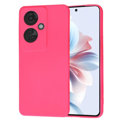 Hoesje voor Oppo Reno11 F, Techsuit, SoftFlex, Donkerroze