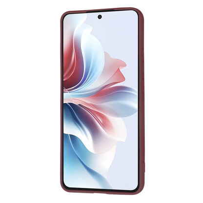 Hoesje voor Oppo Reno11 F, Techsuit, SoftFlex, Bordeaux