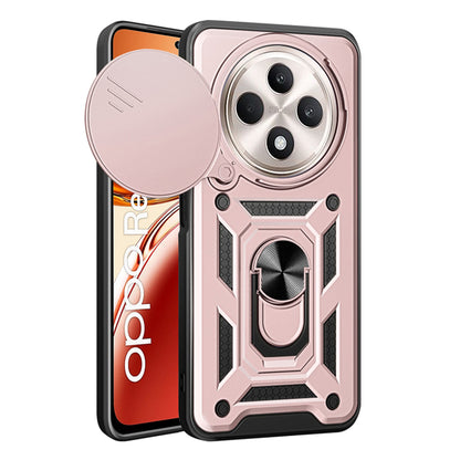 Hoesje voor Oppo Reno12 FS 5G / Reno12 FS 4G / Reno12 F 4G / Reno12 F, Techsuit, CamShield, Roze