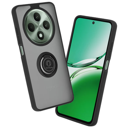 Hoesje voor Oppo Reno12 FS 5G / Reno12 FS 4G / Reno12 F 4G / Reno12 F, Techsuit, Glinth, Zwart
