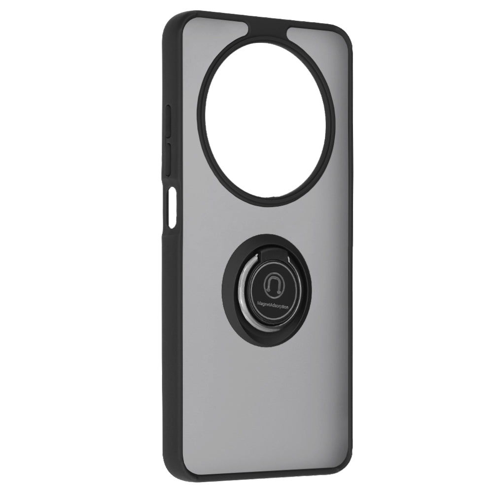 Hoesje voor Oppo Reno12 FS 5G / Reno12 FS 4G / Reno12 F 4G / Reno12 F, Techsuit, Glinth, Zwart