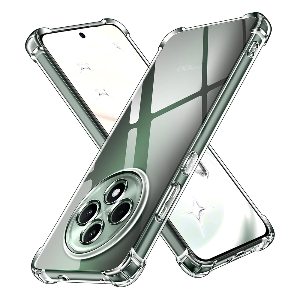 Case for Oppo Reno12 FS 5G / Reno12 FS 4G / Reno12 F 4G / Reno12 F, Techsuit, Shockproof Clear, Transparent