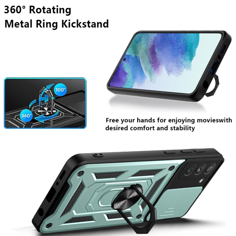 Hoes voor Oppo Reno12 Pro, Techsuit, CamShield, Zwart
