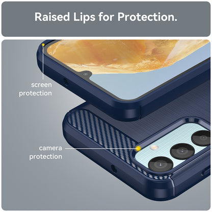 Hoes voor Oppo Reno12 Pro, Techsuit, Carbon, Zwart