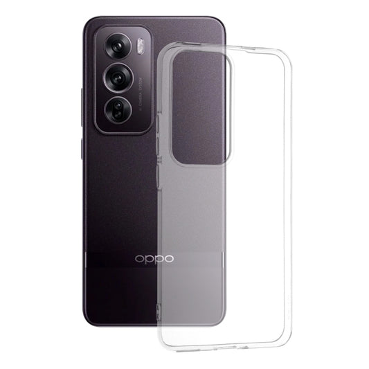 Hoes voor Oppo Reno12 Pro, Techsuit, Clear, Transparant