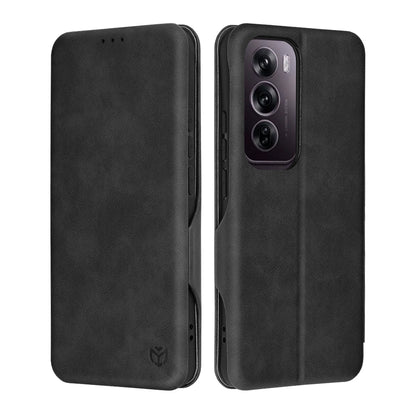 Hoes voor Oppo Reno12 Pro, Techsuit, Safe Wallet Plus, Zwart