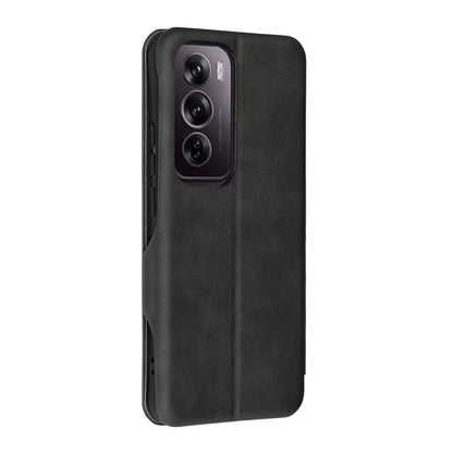 Hoes voor Oppo Reno12 Pro, Techsuit, Safe Wallet Plus, Zwart