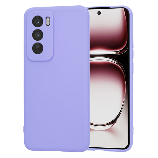 Hoes voor Oppo Reno12 Pro, Techsuit, SoftFlex, Lichtpaars