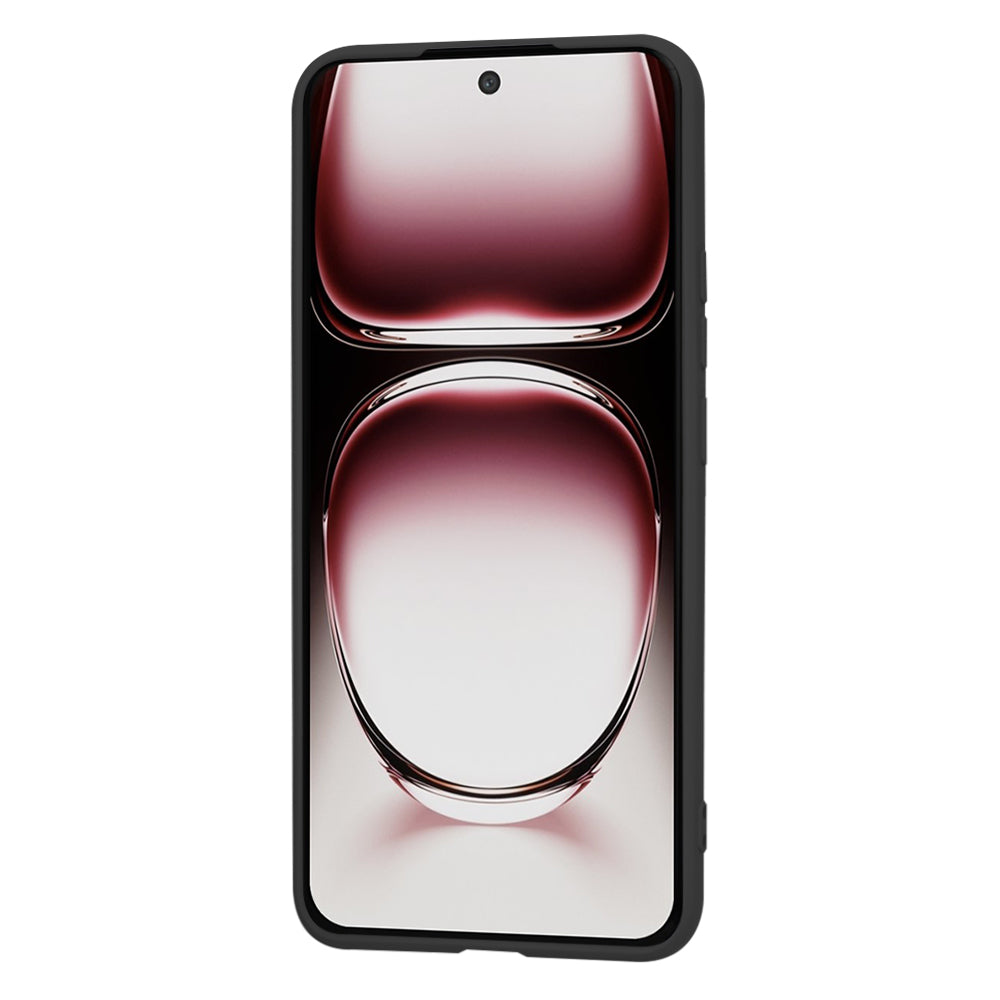 Hoes voor Oppo Reno12 Pro, Techsuit, SoftFlex, Zwart
