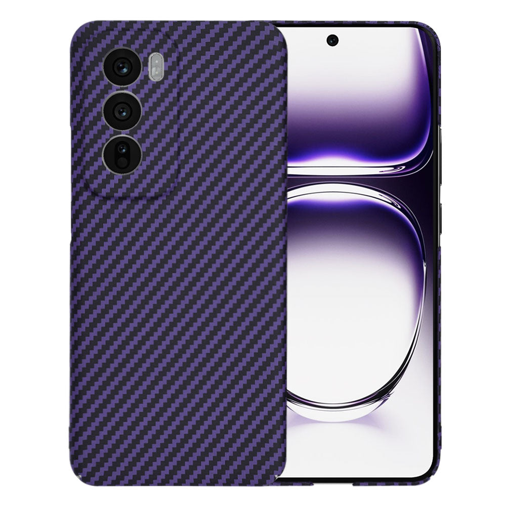 Hoes voor Oppo Reno12, Techsuit, Carbonite FiberShell, Paars