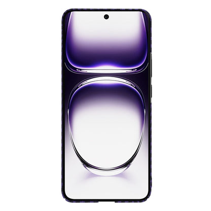 Hoes voor Oppo Reno12, Techsuit, Carbonite FiberShell, Paars