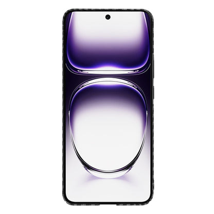 Hoes voor Oppo Reno12, Techsuit, Carbonite FiberShell, Zwart