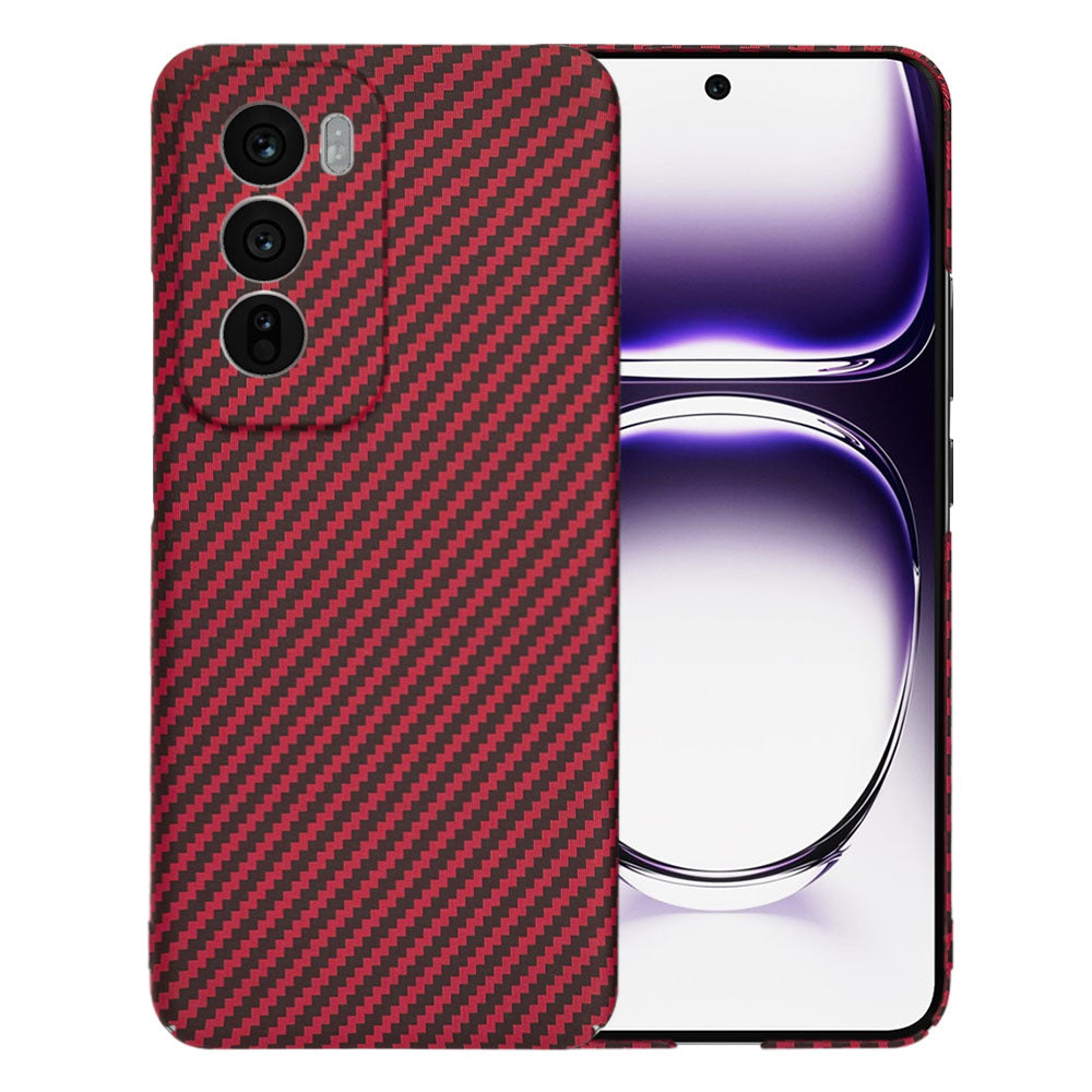 Hoes voor Oppo Reno12, Techsuit, Carbonite FiberShell, Rood