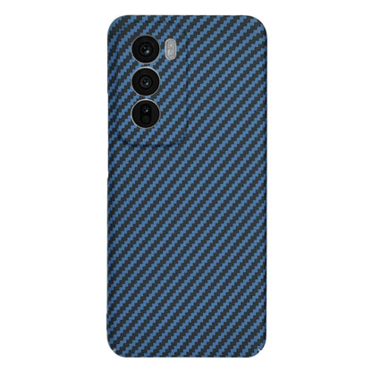 Hoes voor Oppo Reno12, Techsuit, Carbonite FiberShell, Turkoois