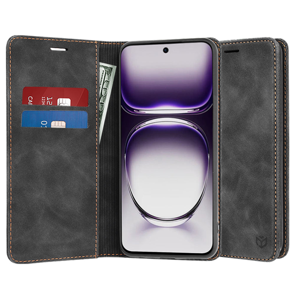 Hoes voor Oppo Reno12, Techsuit, Confy, Zwart