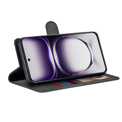 Hoes voor Oppo Reno12, Techsuit, Diary Book, Zwart