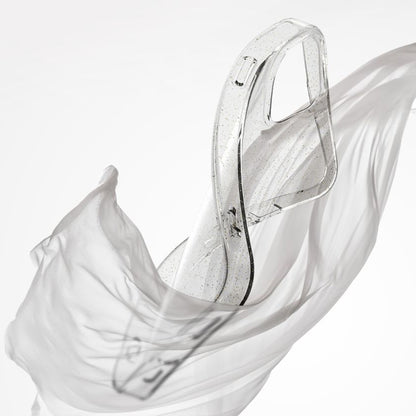 Hoes voor Oppo Reno12, Techsuit, SparkleSkin, Transparant