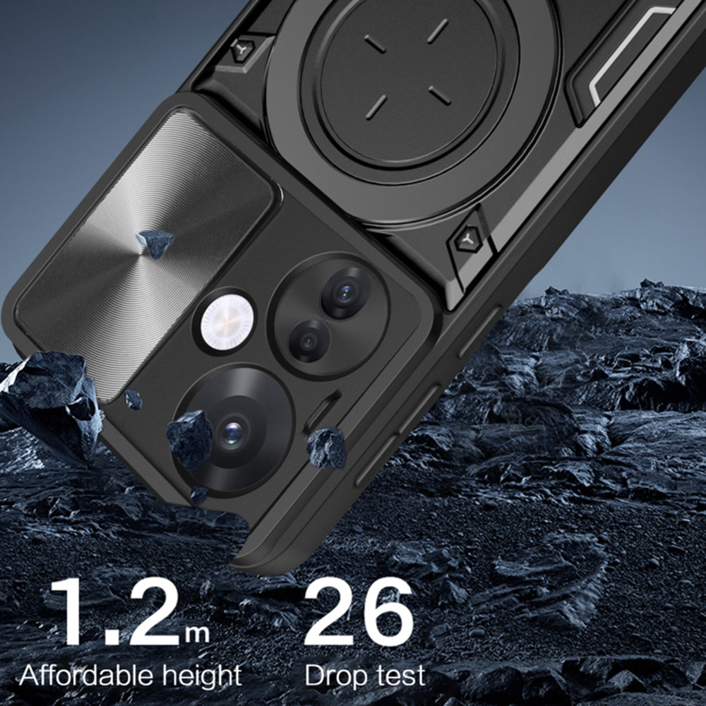 Hoes voor Oppo Reno13 Pro, Techsuit, CamGuard Pro, Blauw