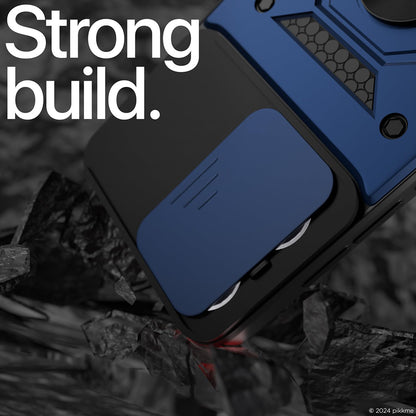 Hoes voor Oppo Reno13, Techsuit, CamShield, Groen