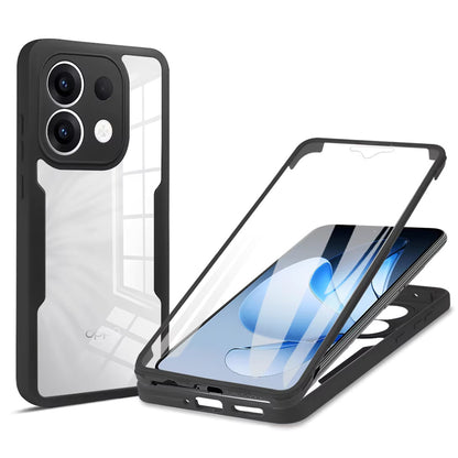 Hoes voor Oppo Reno13, Techsuit, ColorVerse 360, Zwart