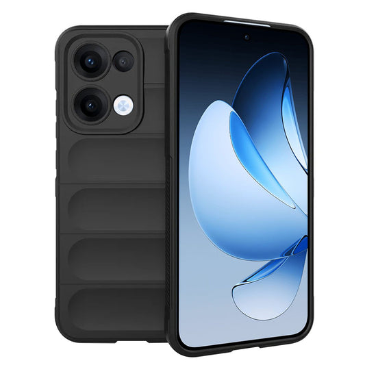 Hoes voor Oppo Reno13, Techsuit, Magic Shield, Zwart